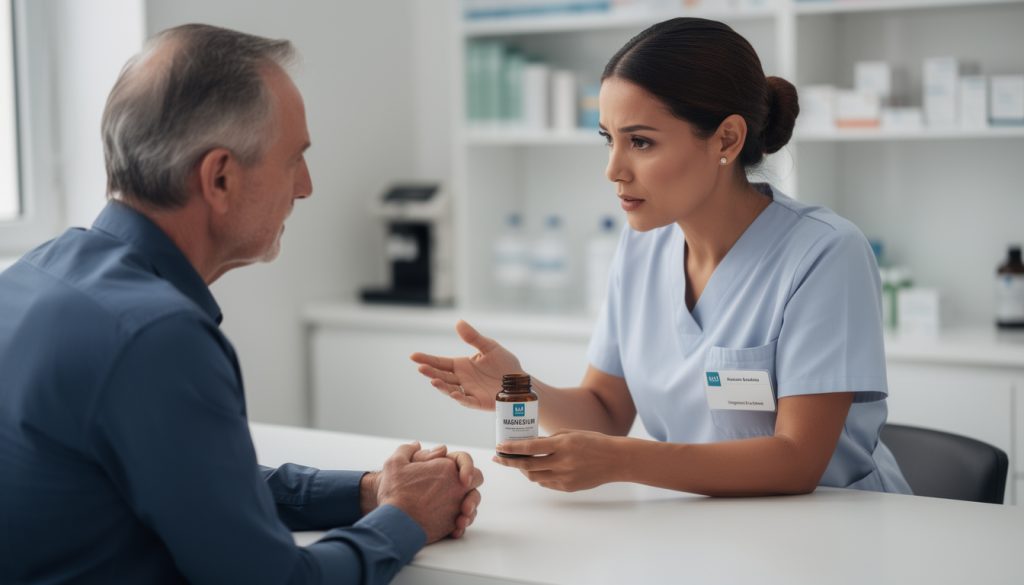 découvrez si la prise de magnésium est sûre en association avec un traitement anticoagulant, et quels sont les conseils à suivre pour éviter les risques.