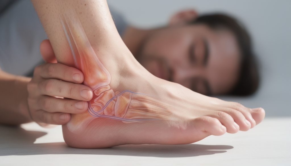 découvrez les causes de la douleur sur le côté extérieur du pied liée au nerf sural, ses symptômes, diagnostic et traitements pour mieux comprendre et soulager cette gêne.