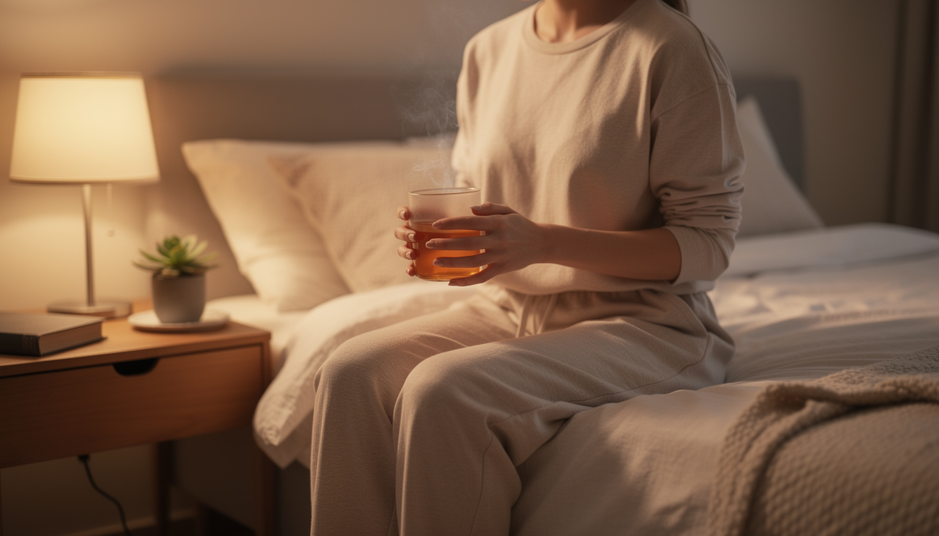découvrez comment boire du vinaigre de cidre dilué dans de l'eau chaude le soir peut favoriser un meilleur sommeil en aidant à la digestion et en équilibrant votre corps naturellement.